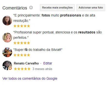 comentários